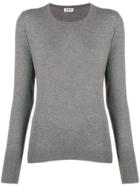 Liu Jo Crew-neck Knit Sweater - Grey
