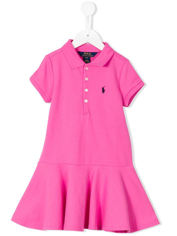 Ralph Lauren Kids Polo Dress, Girl's, Size: 12 Yrs, Pink/purple