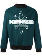 Kenzo Nasa Sweatshirt, Men's, Size: Xl, Green, Cotton/elastodiene/polyester/spandex/elastane