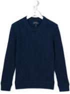 Ralph Lauren Kids Crew Neck Jumper, Boy's, Size: 10 Yrs, Blue