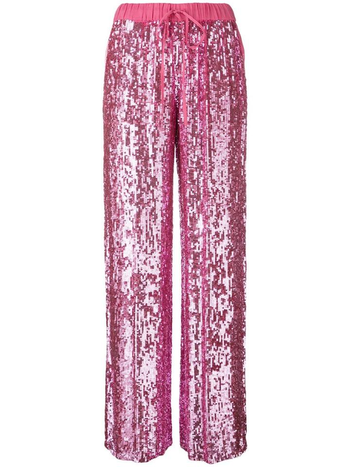 P.a.r.o.s.h. Sequin Trousers - Pink