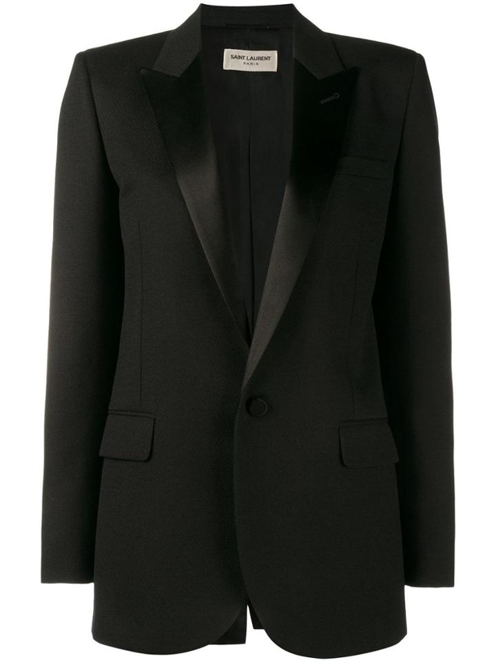 Saint Laurent Classic Tuxedo Jacket - Black