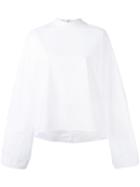Mm6 Maison Margiela Flared Sleeves Blouse - White