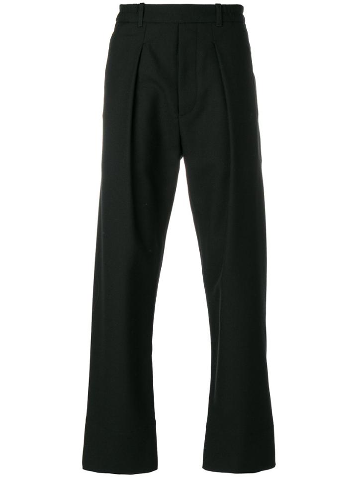 Lemaire Tailored Fitted Trousers - Black