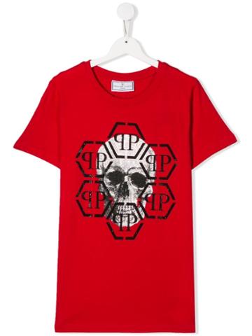 Philipp Plein Junior Philipp Plein Junior F19cbtk0714pjy002n Red