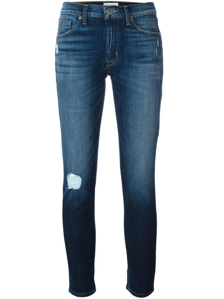 Hudson 'brody' Slim Boyfriend Jeans, Women's, Size: 27, Blue, Cotton/spandex/elastane