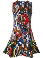 Marni Floral Print Skater Dress