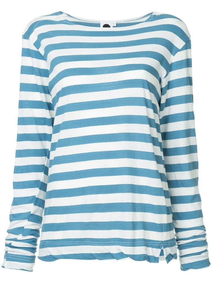 Bassike Striped Jumper - Blue