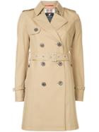 Loveless Double-breasted Button Coat - Brown