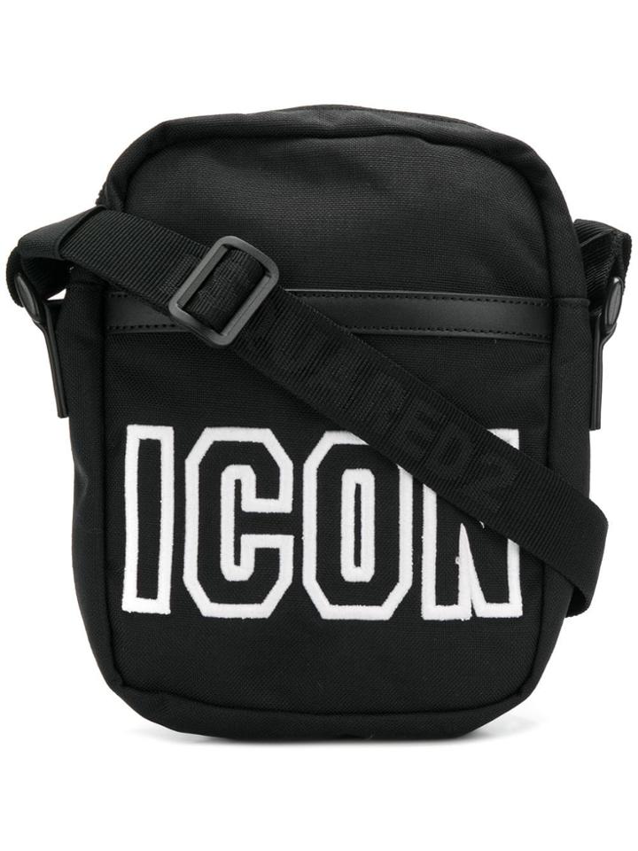 Dsquared2 Icon Logo Shoulder Bag - Black