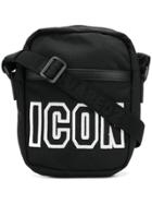 Dsquared2 Icon Logo Shoulder Bag - Black