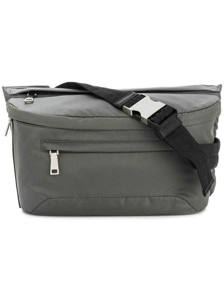 Prada Zipped Belt Bag - Grey
