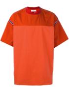 Facetasm Tonal Shortsleeved T-shirt, Men's, Size: 0, Red, Cotton/polyester