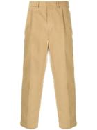 The Gigi Cropped Trousers - Nude & Neutrals