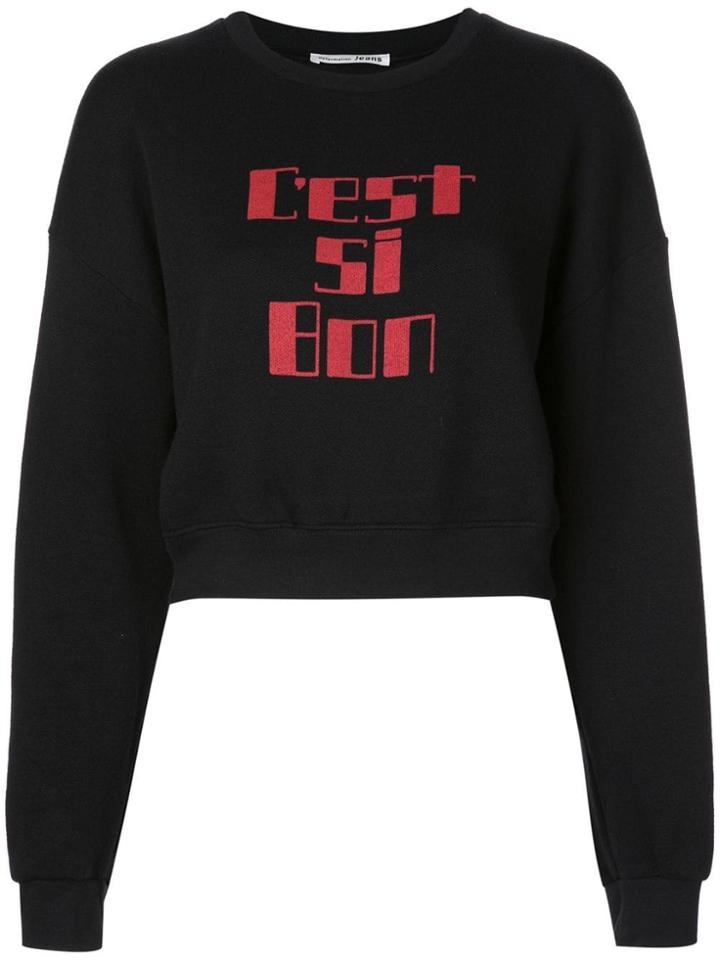 Reformation Hunter Sweatshirt - Black