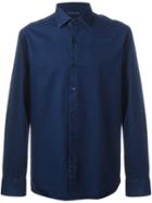 Etro Denim Shirt, Men's, Size: Large, Blue, Cotton