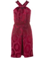 Isabel Marant 'suzy' Jacquard Dress, Women's, Size: 40, Pink/purple, Viscose/ramie/cotton/rubber