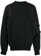 D.gnak Ribbon Detail Sweatshirt - Black