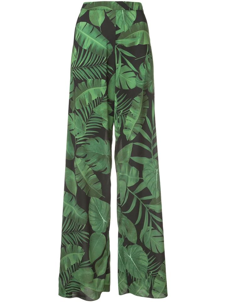 Alice+olivia Athena Trousers - Green