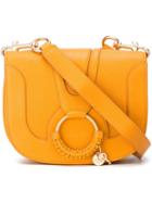 See By Chloé Hana Crossbody Bag, Women's, Yellow/orange, Goat Skin