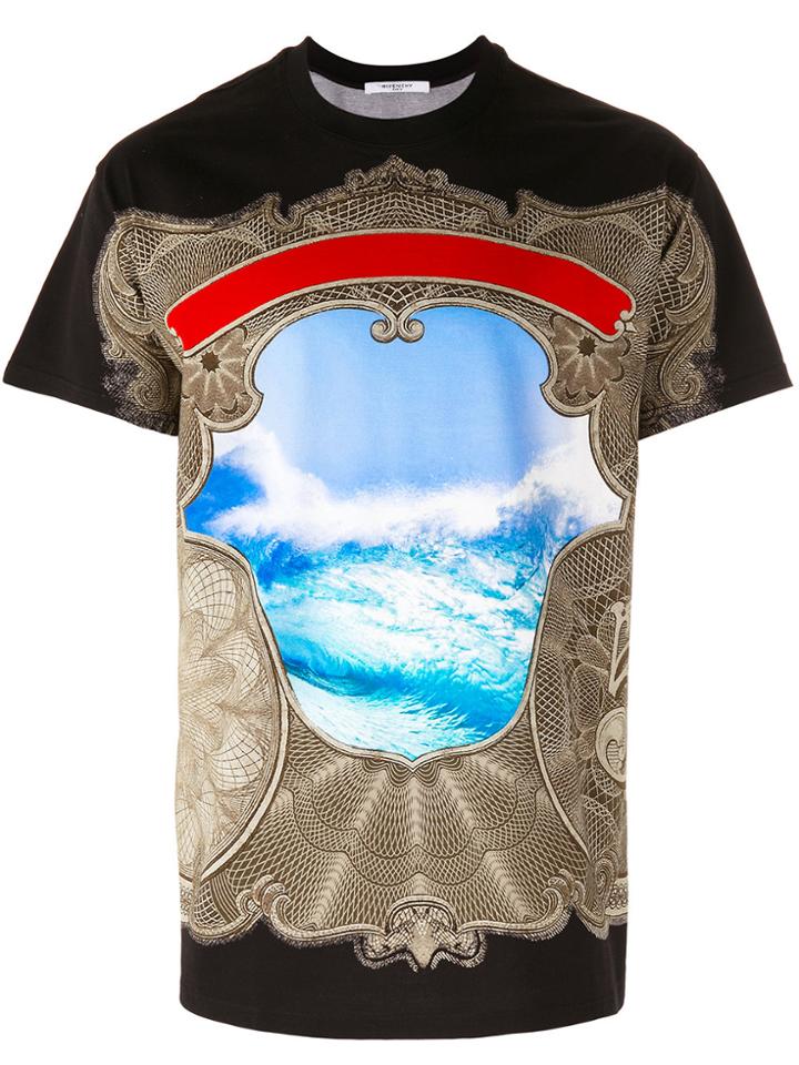 Givenchy Ocean Print T-shirt - Multicolour