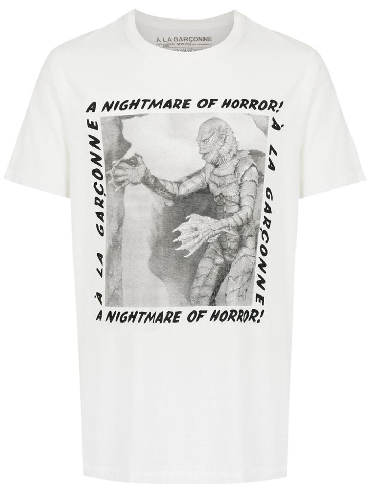 À La Garçonne Creature T-shirt - White