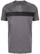 Fendi Ff Detail T-shirt - Grey