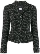 Chanel Pre-owned 2006's Buttoned Tweed Jacket - Black