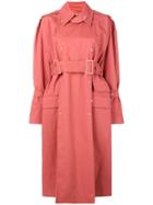 Acne Studios Double-breasted Trench Coat - Pink