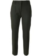 Piazza Sempione Plain Tailored Pants - Green