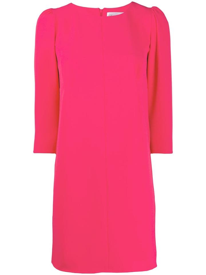 Elisabetta Franchi 3/4 Sleeves Dress - Pink