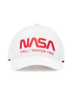 Heron Preston Inspired By Nasa White And Red Reflective Cap