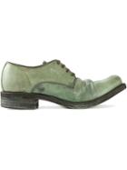 A Diciannoveventitre 'cavallo' Distressed Derby Shoes