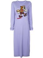 Marc Jacobs R. Crumb Beaded Dress - Purple