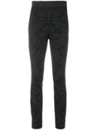 Dolce & Gabbana Jacquard Trousers - Black