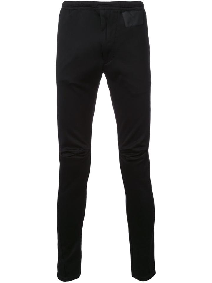 Julius Skinny Fit Track Pants - Black
