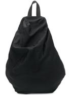 Yohji Yamamoto One Shoulder Backpack - Black