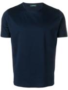 Zanone Basic T-shirt - Blue