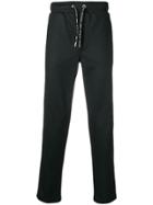 Les Hommes Urban Logo Band Track Pants - Black