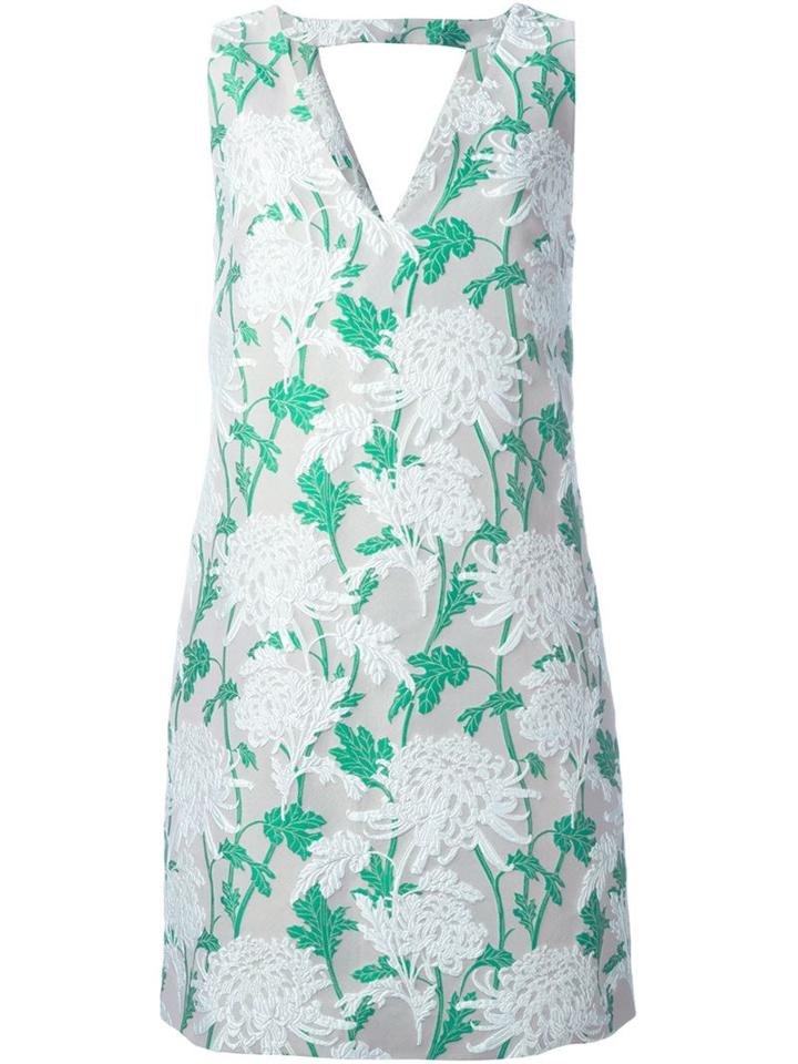P.a.r.o.s.h. 'pacific' Shift Dress, Women's, Size: Small, Nude/neutrals, Silk/polyamide/polyester