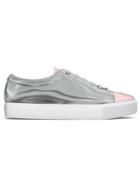 Myswear Vyner Sneakers, Women's, Size: 40, Grey, Nappa Leather/patent Leather/rubber