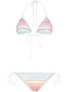 Missoni Mare Zigzag Triangle Bikini Set - Sm05t Multicoloured