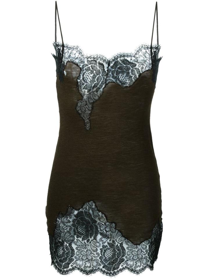 Moschino Vintage Embroidered Vest - Brown