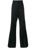 Nina Ricci Side Stripe Wide-leg Trousers - Black