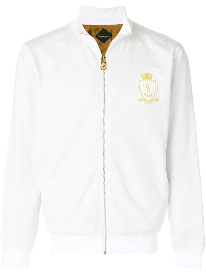 Billionaire Zip Up Track Jacket - White