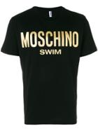 Moschino Metallic Logo T-shirt - Black