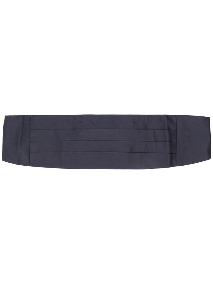 Pal Zileri Four Pleat Cummerbund - Blue