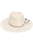 Maison Michel Charles Panama Hat - Neutrals