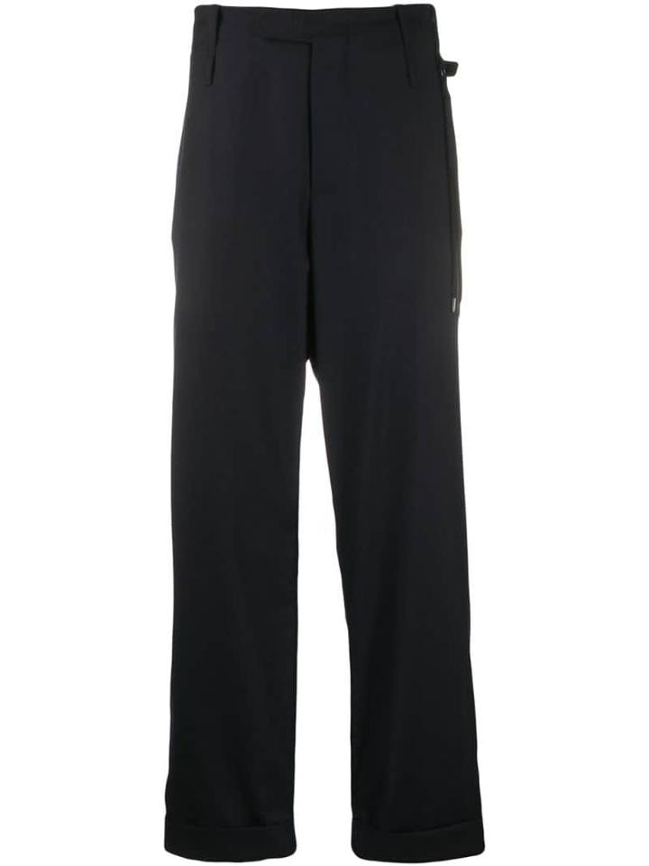 Craig Green Turn Up Hem Trousers - Blue