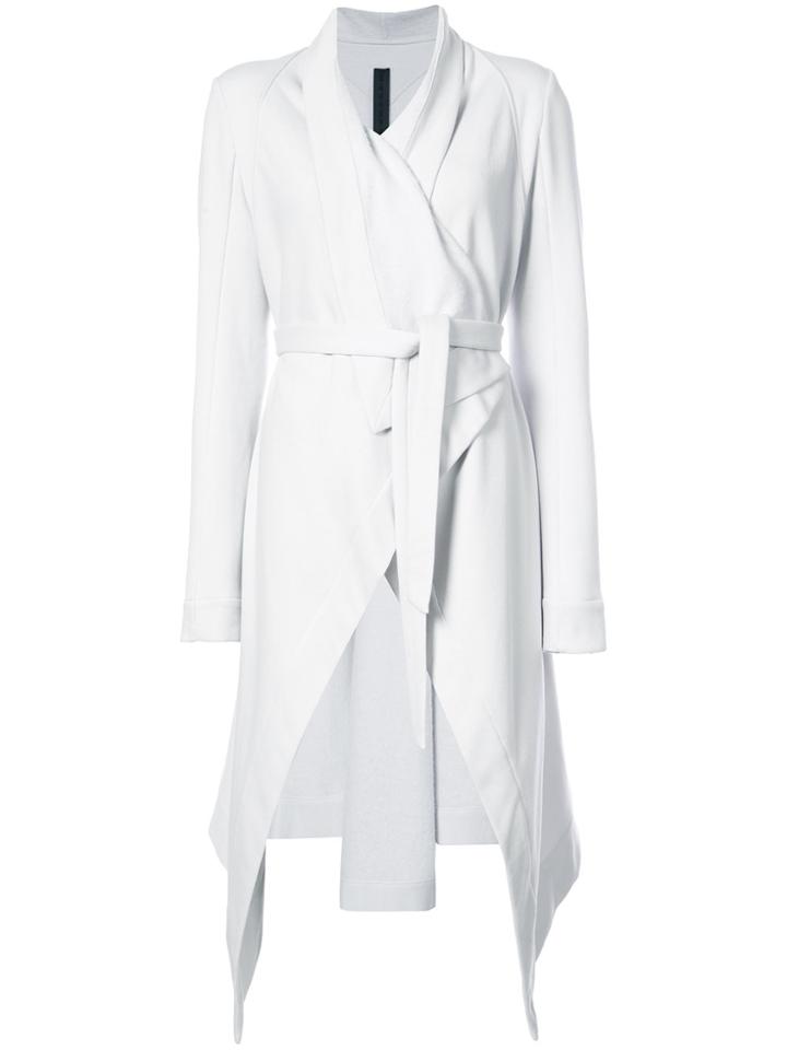 Gareth Pugh Asymmetric Front Coat - Grey